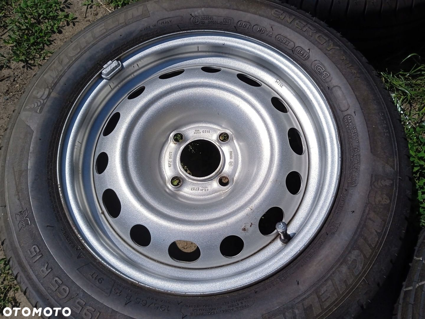 felgi stalowe 4x108 Peugeot 206 307 Citroen C3 C4 Opony lato 195/65 R15 7mm - 3