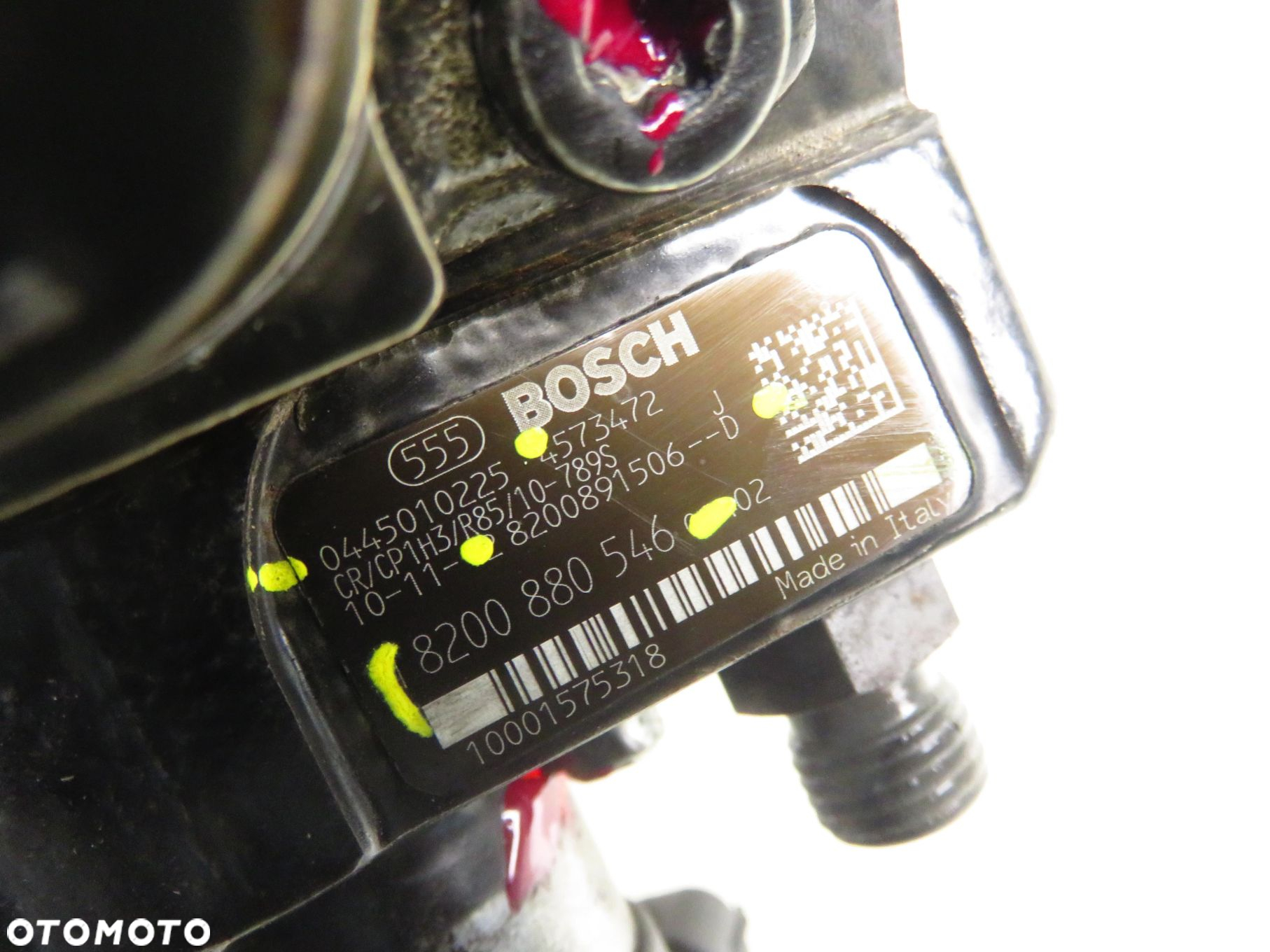 POMPA WTRYSKOWA INFINITI M30d  0445010225 8200891506D 8200880546 - 2