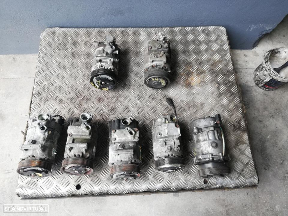 Compressor de Ac Volkswagen Seat Audi Skoda 1.4, 1.6, 1.9, 2.0, 2.5 Tdi - várias referências. - 5