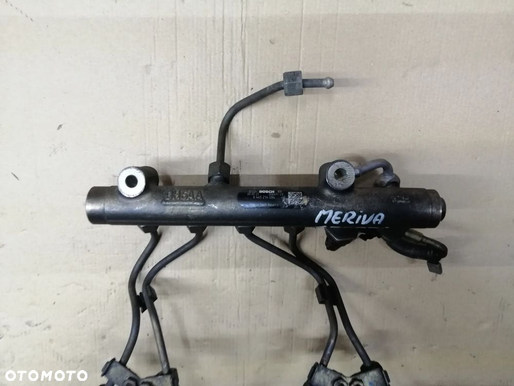 Opel Meriva 1.7 CDTi kompletny układ wtryskowy Bosch pompa 0445010086 wtryski 0445110175 i inne - 34