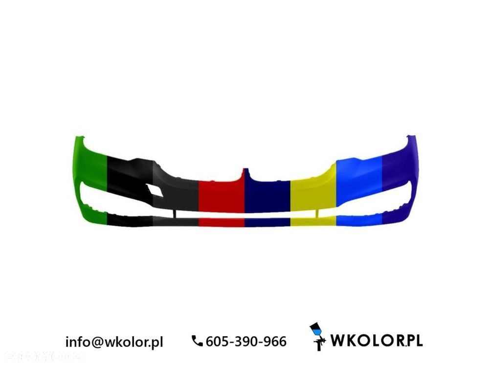 NOWY ZDERZAK BMW 5 2017-2020 LAKIEROWANY W KOLOR - 1