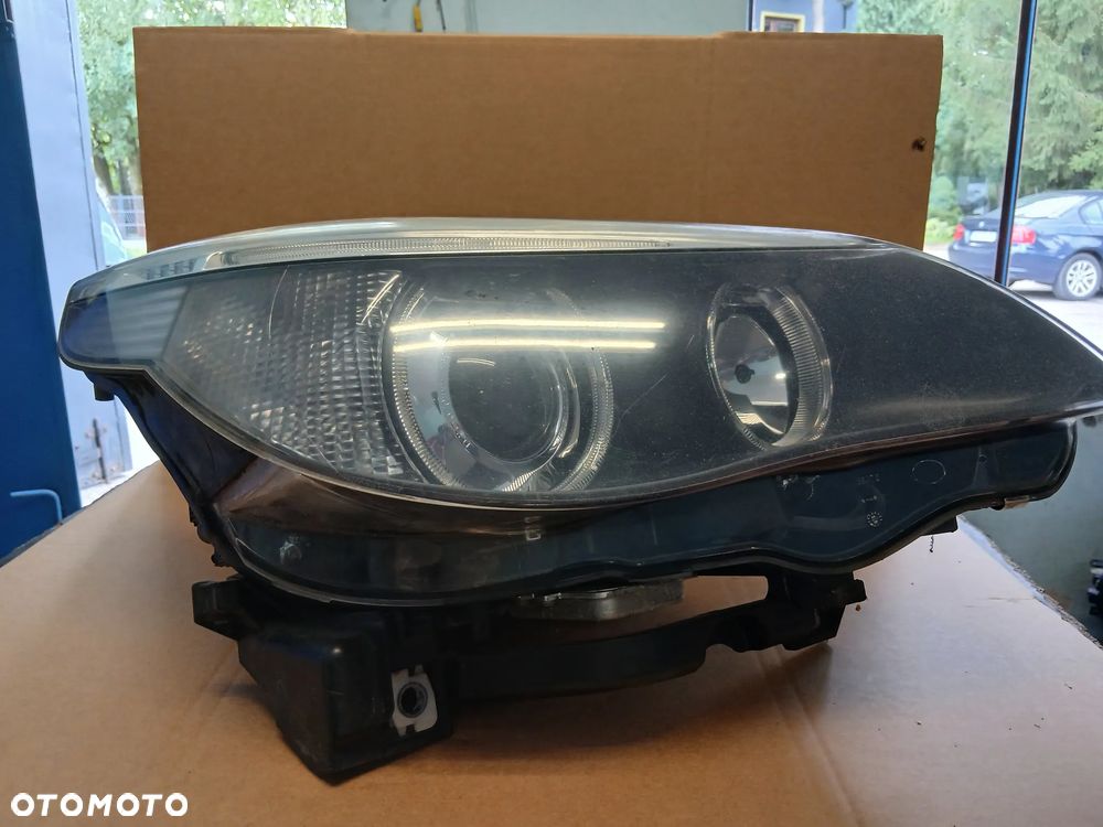 Lampa przednia BMW E60 E61 xenon skrętny prawa lewa - 4