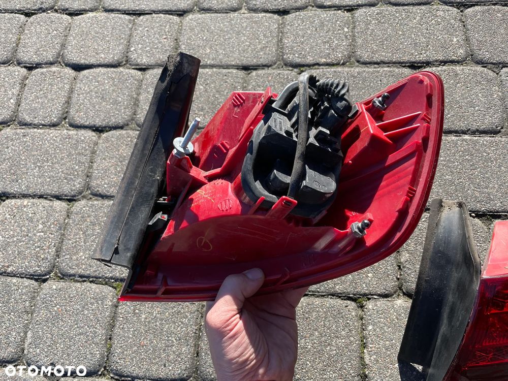AUDI A6 C6 04- KOMBI LED KOMPLETNA BEZ RDZY KLAPA ZDERZAK PDC LAMPA TYŁ TYLNA lewa prawa LZ9Y - 8