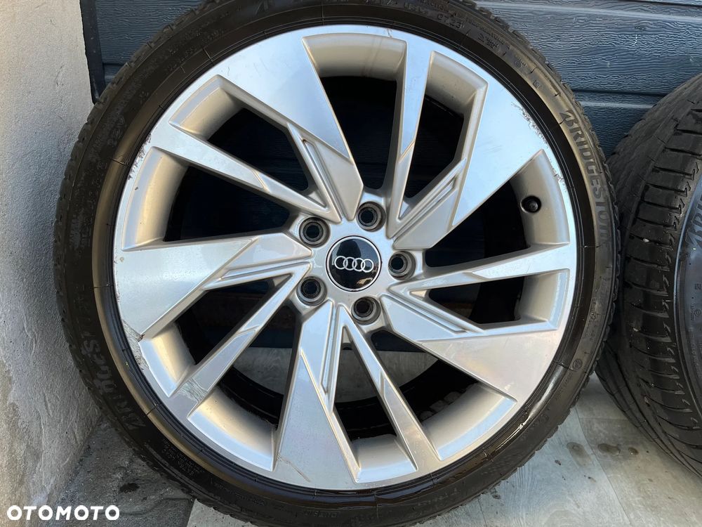FELGI 5X112 18 8Y0601025 F 8J X 18 ET46 AUDI A3 8Y BRIDGESTONE 225 40 18 ALUFELGI - 3