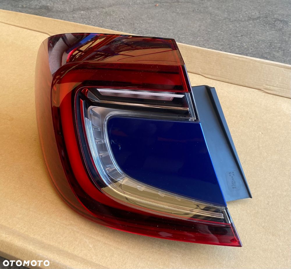 RENAULT CAPTUR 2 II LAMPA TYLNA LEWA W BŁOTNIK BŁOTNIKA LEWY TYŁ TYLNIA LEWA 265558746R - 5