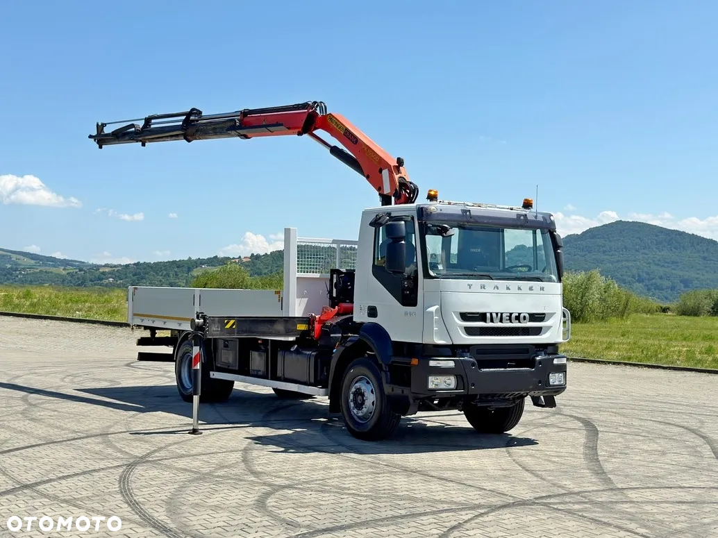 Iveco TRAKKER 310 * SKRZYNIA 6,00 m + PK 15500 * STAN BDB - 2