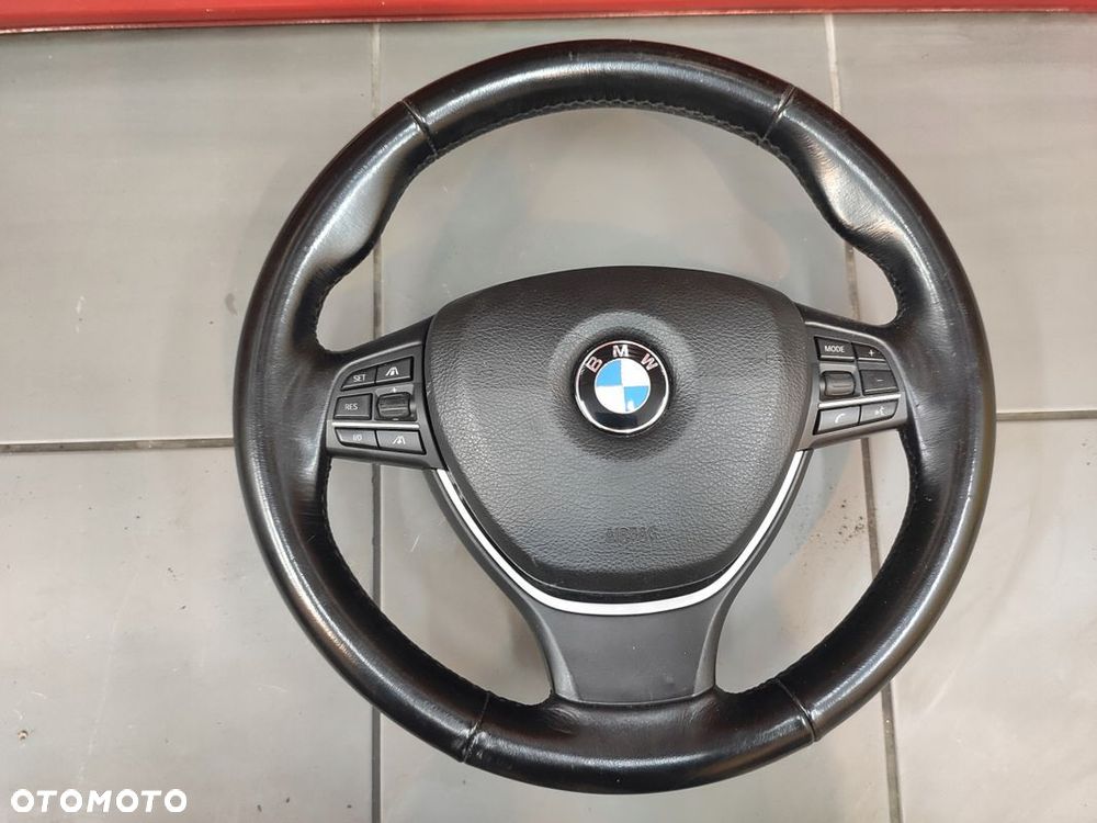 BMW 5 GT F07 F10 F11 F01 KIEROWNICA MULTIFUNKCJA ASYSTENT PASA SKÓRA BICEPS - 1