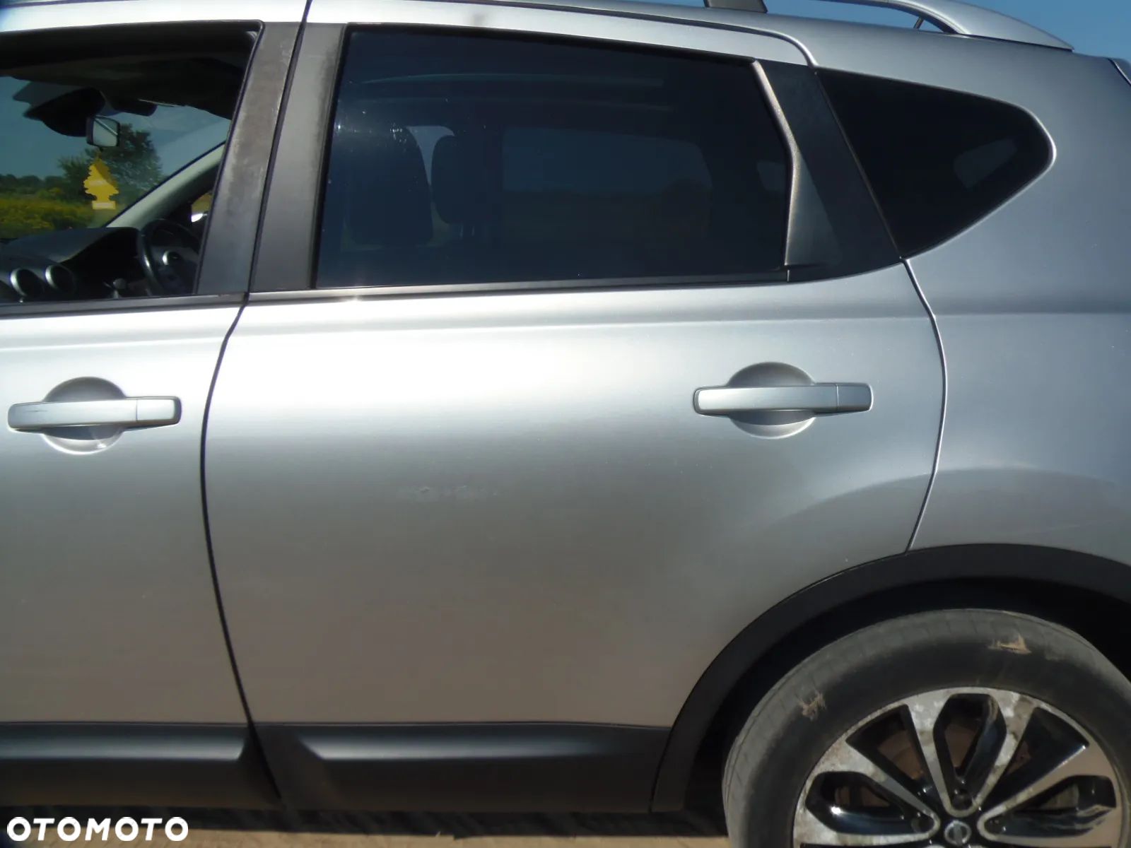 NISSAN QASHQAI J10 LIFT 012R DRZWI LEWE TYLNE TYŁ KY0G - 1