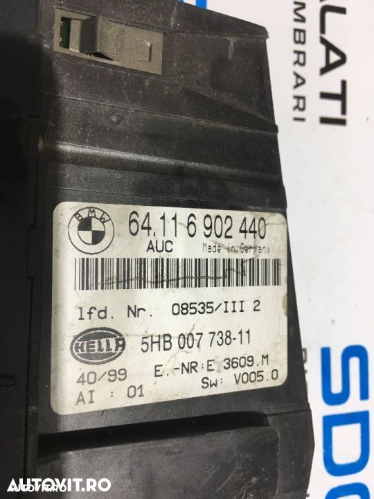 Panou Comanda AC / Clima / Climatronic BMW Seria 3 E46 1997 - 2005 COD : 6902440 - 2