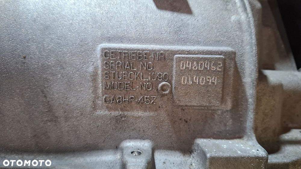 AUTOMATYCZNA SKRZYNIA BIEGÓW GA8HP45Z BMW F10 LCI 2.0D N47D20C - 9