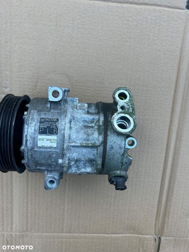 Opel Corsa E 1.0 turbo kompresor klimatyzacji sprężarka Astra K 13427705 - 3