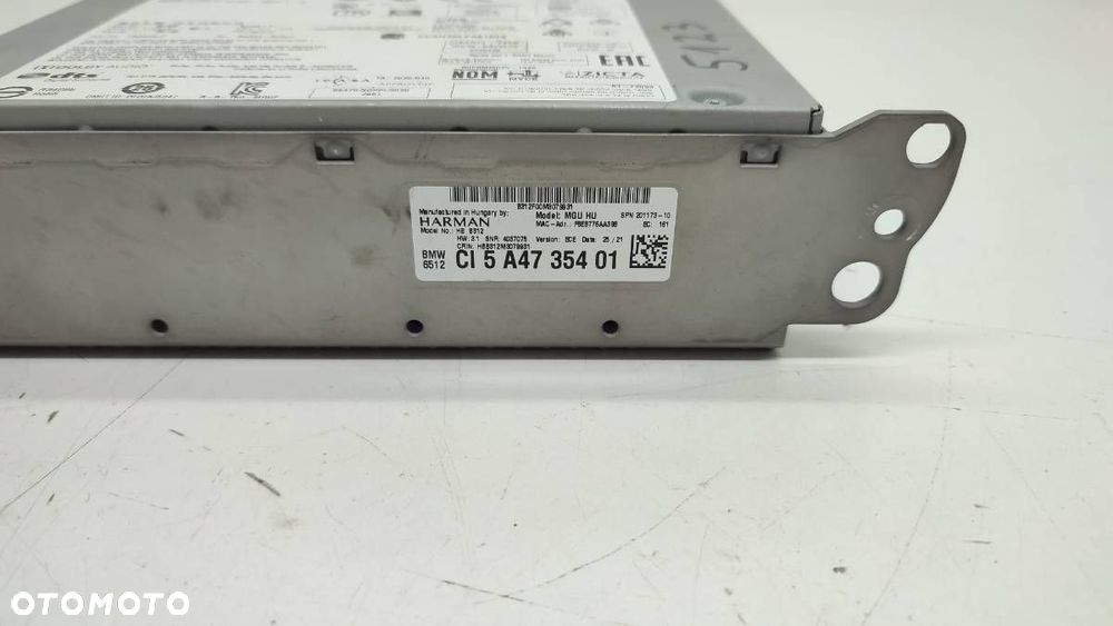 CZYTNIK NAWIGACJI MODUŁ A4735401 BMW G21 2021 EU - 3