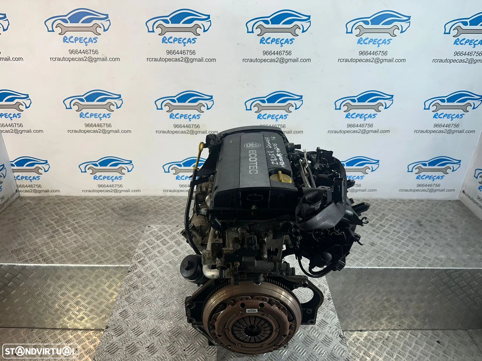 .Motor Completo Z16XER GM Opel 1.6i 16V 116cv - 1