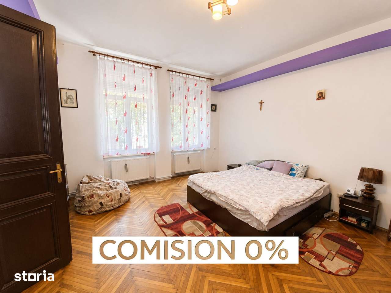 COMISION 0, Apartament 120mp, Parter Inalt, Imobil Istoric, Elisabetin — fotografia 1