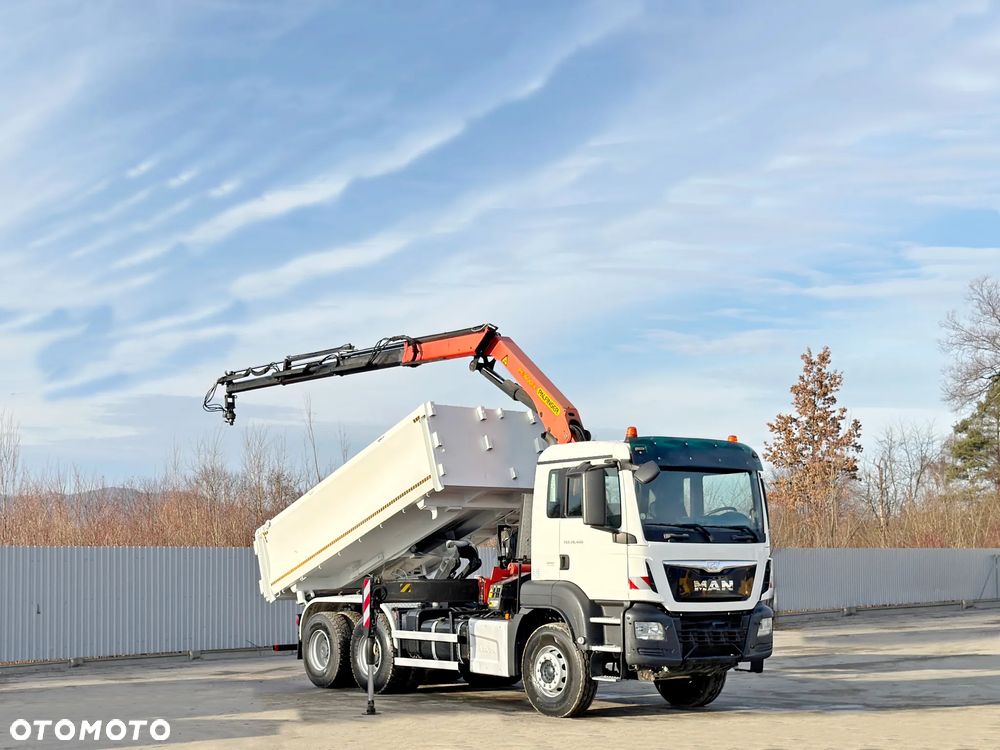 MAN TGS 26.400 *WYWROTKA 4,90m * PALFINGER PK 16001 K + PILOT * 6x4 - 2