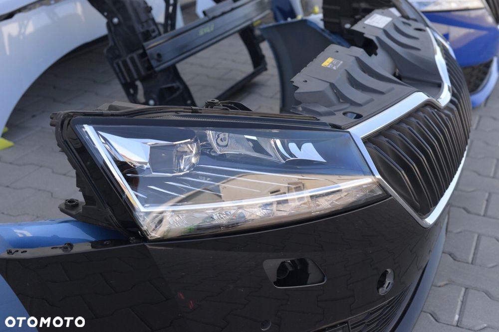 MASKA ZDERZAK BŁOTNIK LAMPA H7 XENON LED PAS BELKA SKODA FABIA 3 III 2019 - 12