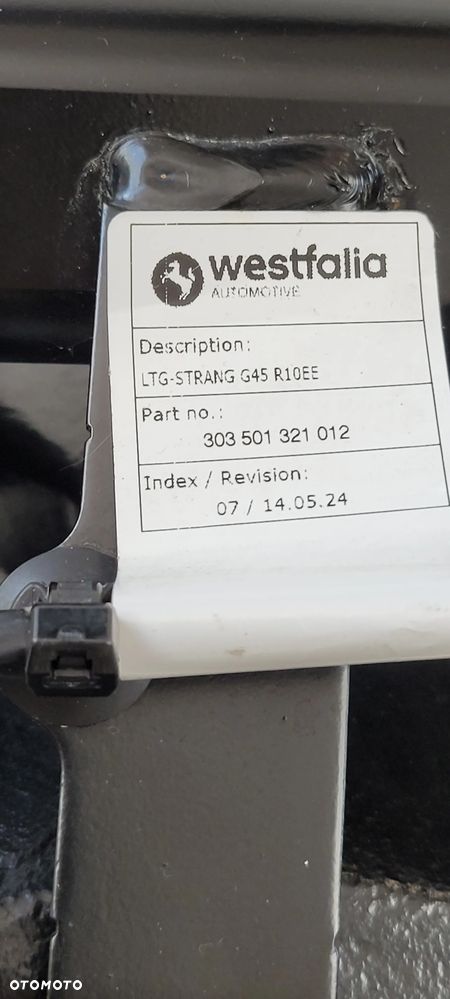 HAK HOLOWNICZY ELEKTRYCZNY WESTFALIA BMW X3 G45 IV 2024- 5A272E7 - 5