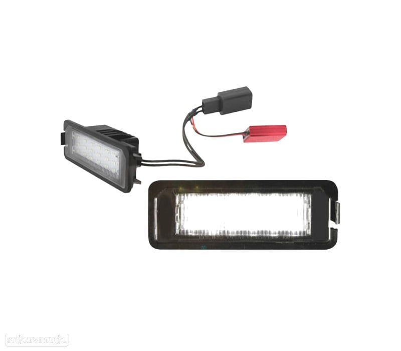 LUZES DE MATRÍCULA LED PARA SEAT - VW - 2