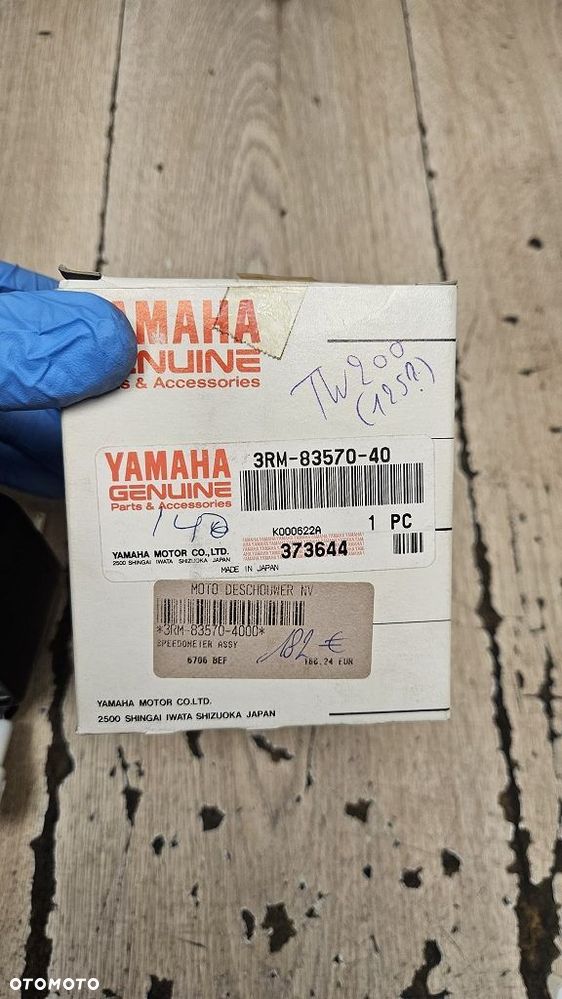Licznik zegar prędkościomierz Yamaha DT125 TW125  3RM-83570-40 - 2