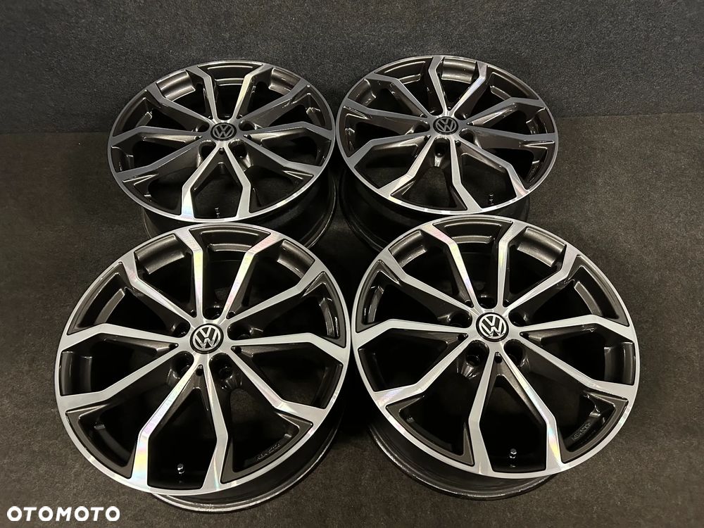 Alufelgi VW Golf 8, 7, 6, 5, Touran Caddy, Skoda Octavia III, II, Seat Leon 18 cali 5x112 4szt. Ładne! - 4