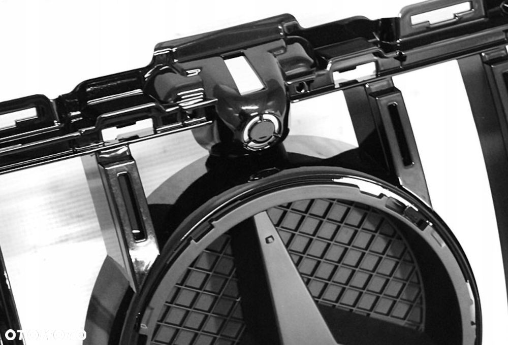 Atrapa Grill Kratka Avantgarde Amg GT-R Tuning Black Mercedes C klasa w 205 - 3