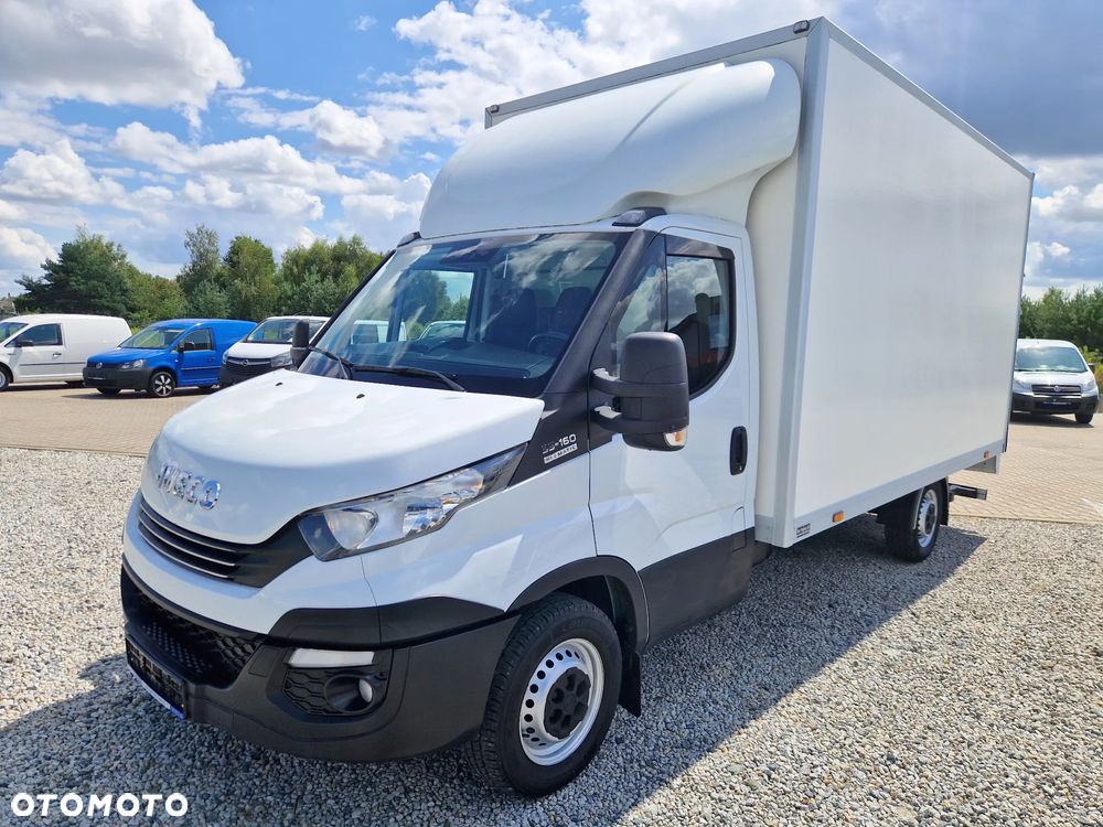 Iveco 35S16 2,3 HPI 160 KONNY KONTENER 4,2M WINDA KLIMA WEBASTO KAMERA 8 BIEGOWY HIMATIC 4,1M ROZSTAW OSI IDEALNY - 1