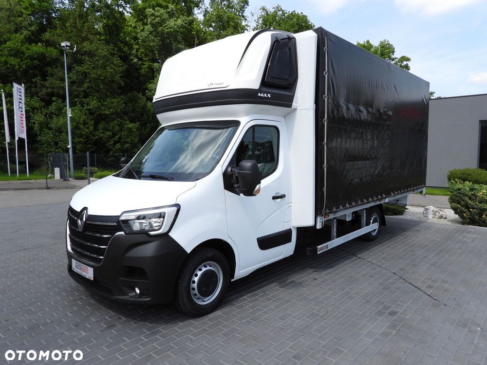 Renault MASTER  PLANDEKA 12 PALET WEBASTO TEMPOMAT LEDY PNEUMATYKA KLIMATYZACJA  165KM - 7
