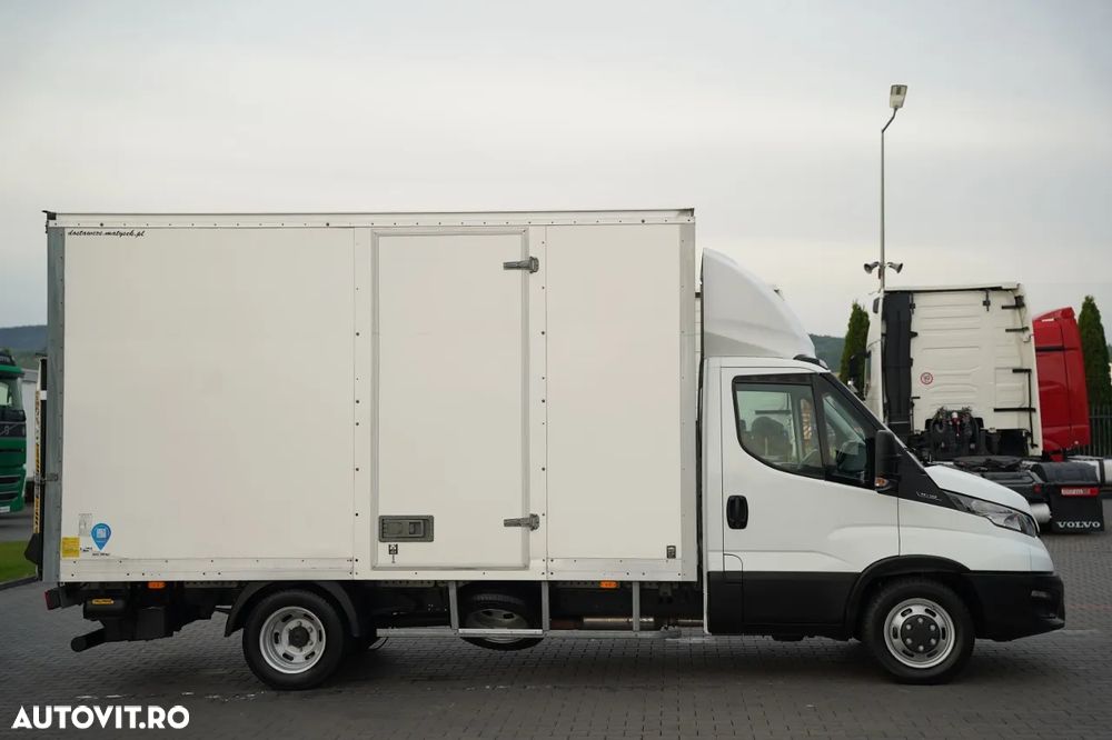 Iveco DAILY 35-140 / CAROSERIE TIP BOX - 4,3 M / LIFT HIDRAULIC PALFINGER - 750 KG / IMPORT - 9