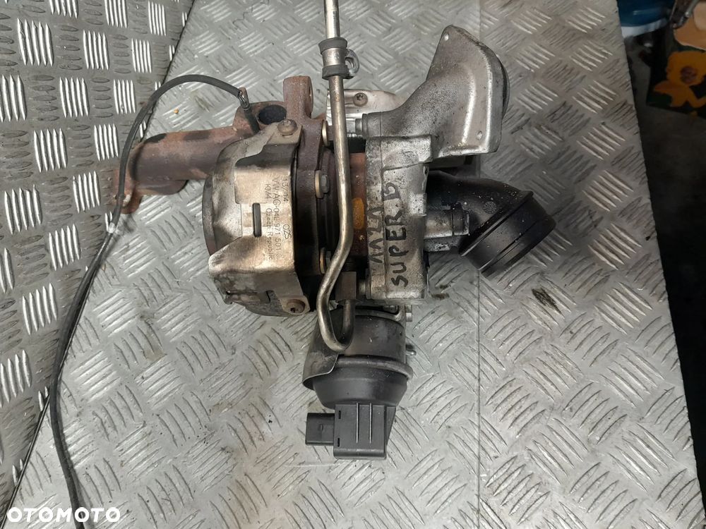 SKODA SUPERB II 2.0 TDI TURBINA TURBOSPRĘŻARKA  03L253056T - 3