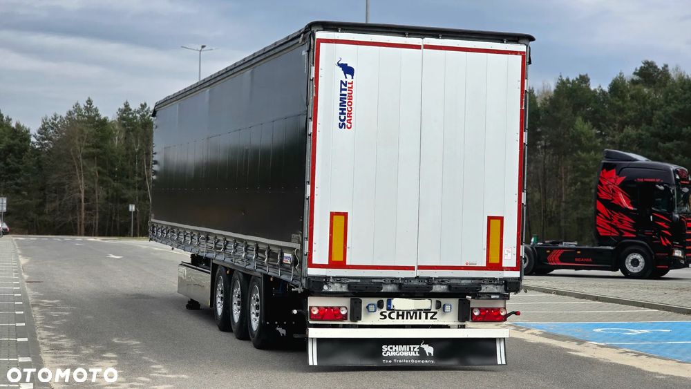 Schmitz Cargobull SCHMITZ CARGOBULL❗️❗️ MODEL 2020 / FIRANKA STANDARD / ROZSUWANE SŁUPKI BDE / OŚ PODNOSZONA / PALECIARA / OSIE SCHMITZ / 5 WYSOKOŚCI PODNOSZENIA DACHU / CERTYFIKAT XL CODE / HAMULCE TARCZOWE / MULTILOCK / GABARYTY / NIESPOTYKANA KONFIGURACJA / JAK NOWA ❗️❗️ - 9