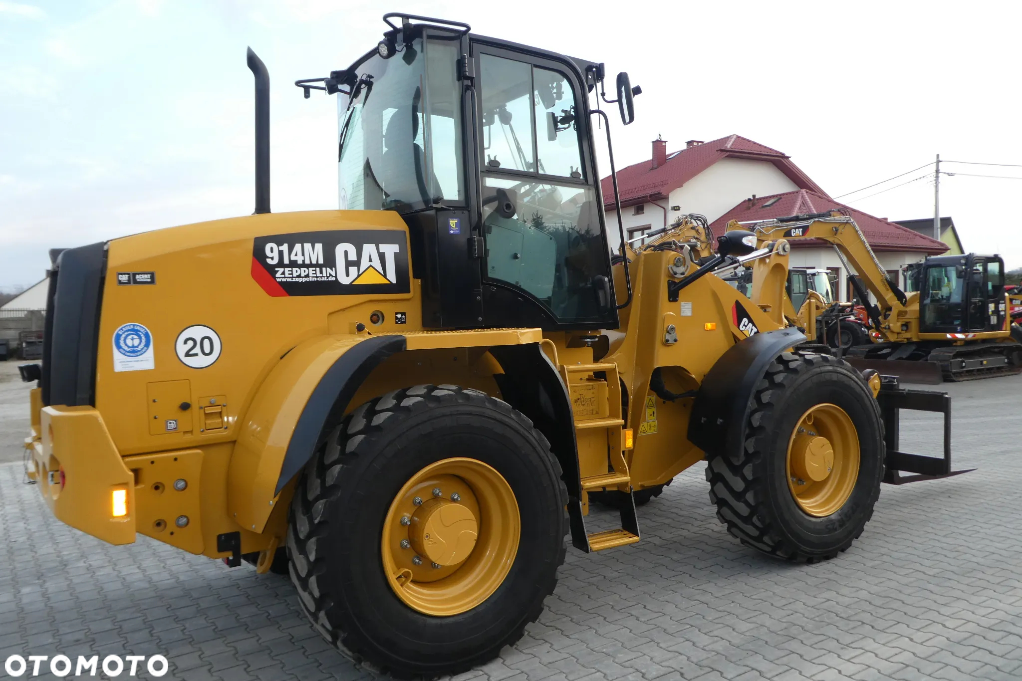 Caterpillar 914M Z NIEMIEC ŁYŻKA WIDŁY - 7
