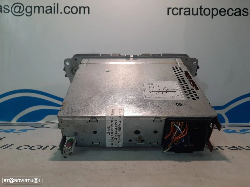 RADIO AUTORADIO LEITOR CD MP3 SEAT IBIZA IV 4 MK4 6J 6J2035153C 6J2035153 ALTEA 5P DISPLAY COMANDOS COMUTADOR PAINEL CONTROLO COMUNICAÇÃO - 3
