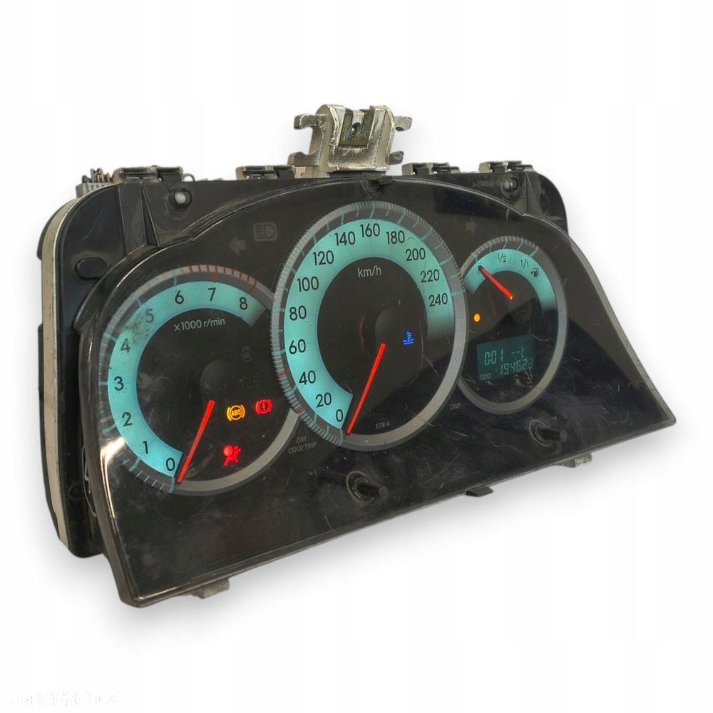 LICZNIK ZEGARY 83800-0F020L Toyota Corolla Verso II 1.6 1.8 VVTI 194 623km - 7