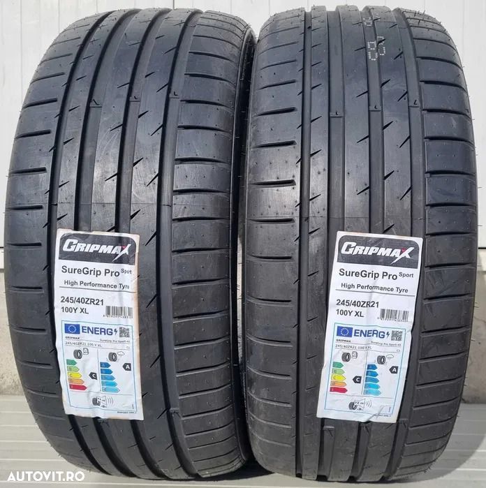 245/40 R21 100Y GRIPMAX ProSport XL  AnvelopeVara  Aderenta cl A PROMO - 1