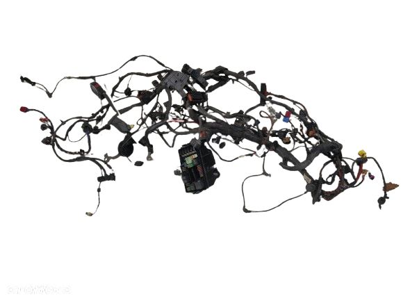 VW TIGUAN II  2.0 TDI WIĄZKA INSTALACJA PRZEWODY KABLE KOMORY SILNIKA GRODZI ORYGINAŁ