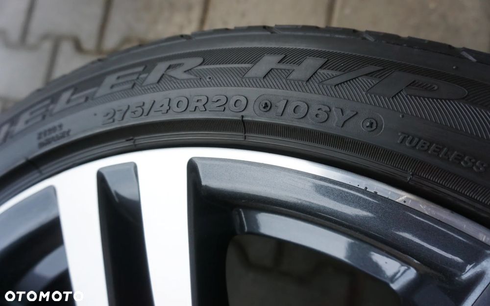 Koła 20 calowe felgi oryginalne BMW X5 Bridgestone Dueler H/P SPORT RFT * K5 - 9