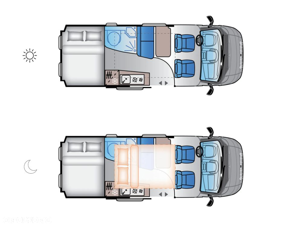 Sun Living by Adria Sun Living V 60SP Tent Top - 2