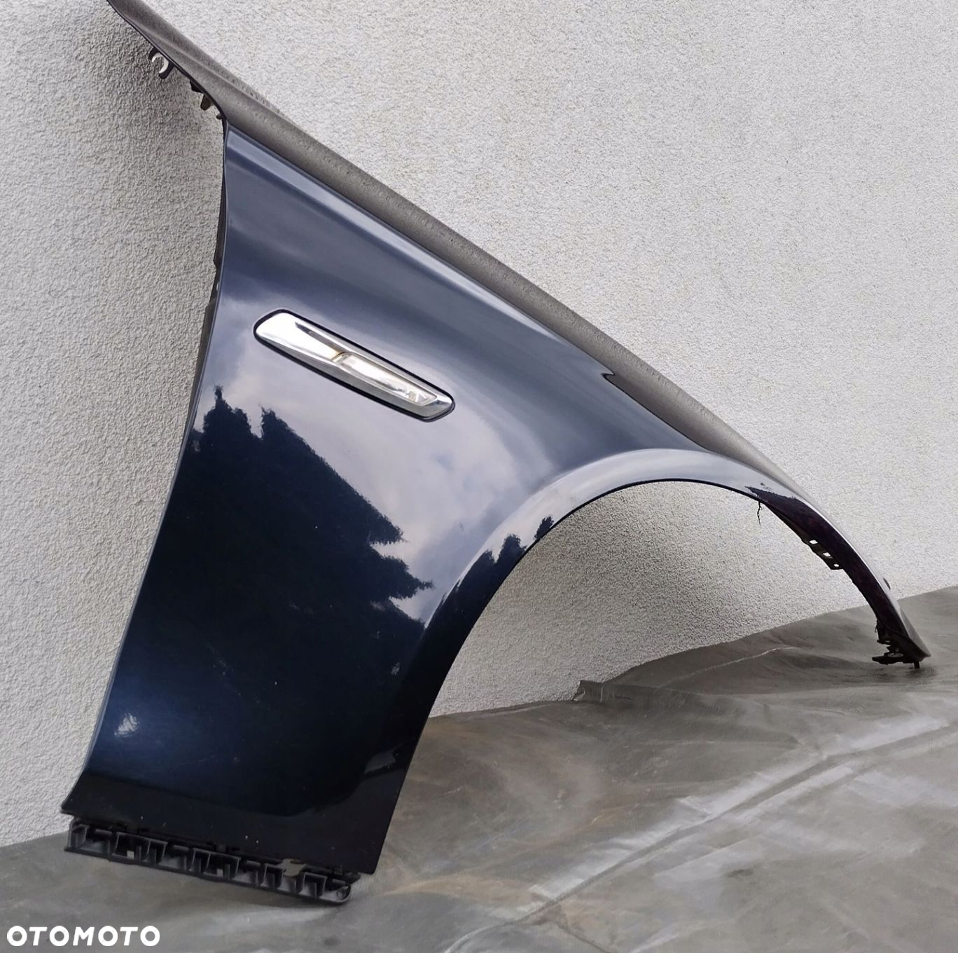BMW 5 GT F07 09-17 PRAWY PRZEDNI BŁOTNIK PRAWY PRZÓD 416/9 CARBONSCHWARZ - 4