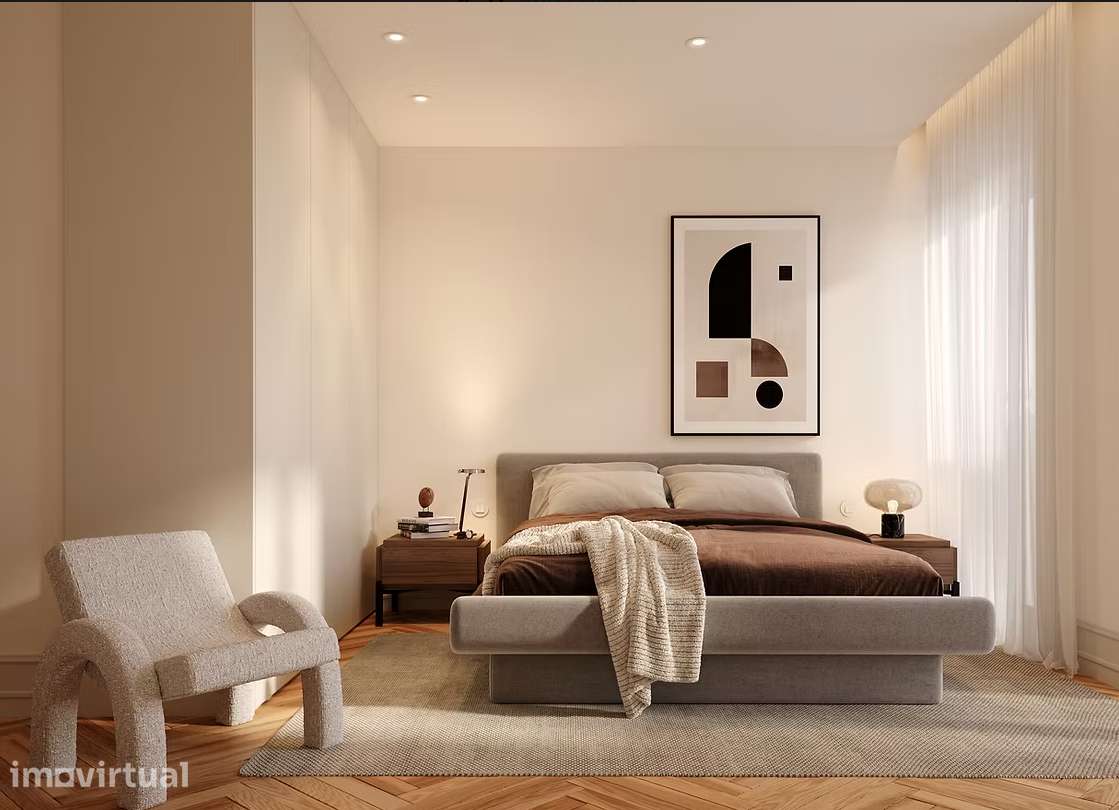 T2+1 de Luxo - Elegância e Modernidade no Coração do Porto - Grande imagem: 4/12
