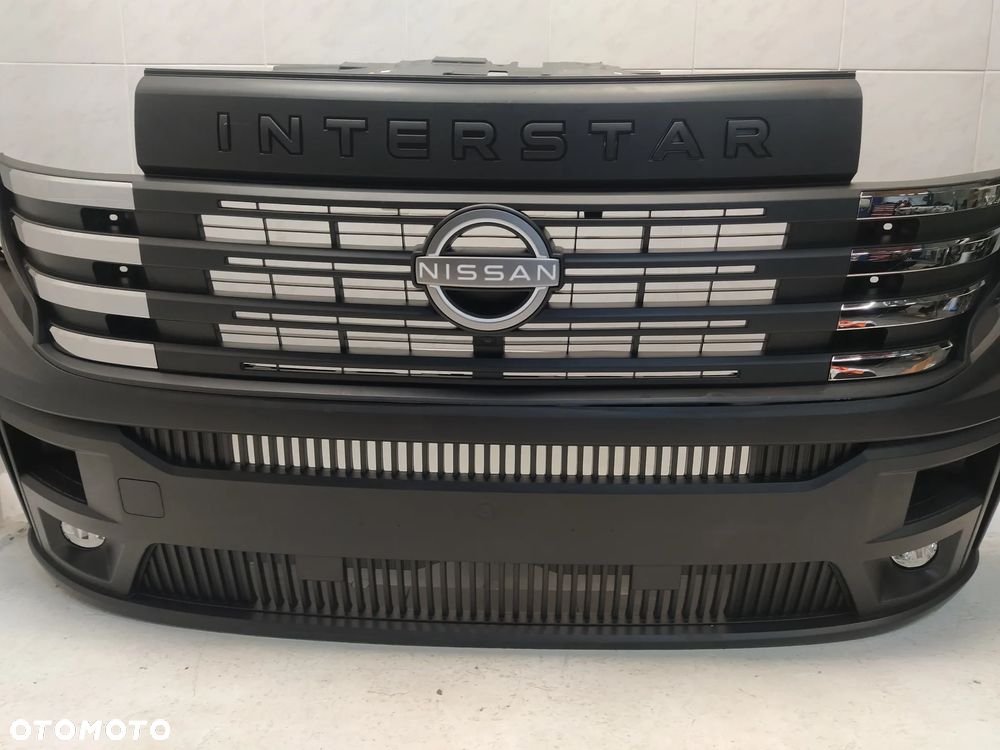 NISSAN INTERSTAR 2025- ZDERZAK PRZÓD PRZEDNI GRILL ATRAPA CHŁODNICY 6xPDC HALOGENY KOMPLET NOWY ORYGINAŁ - 10