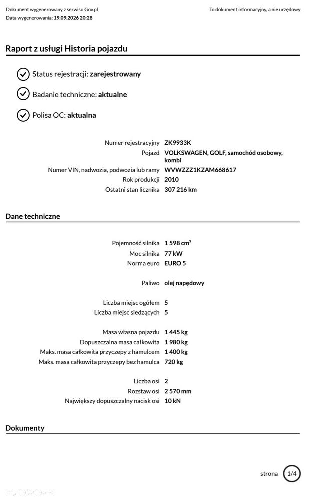 Volkswagen Golf 1.6 TDI DPF Trendline - 13