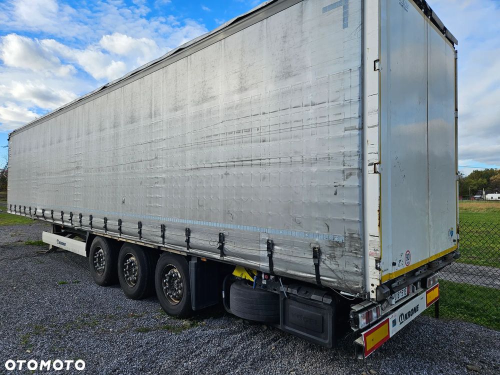 Krone SD naczepa firanka uszkodzona - 3