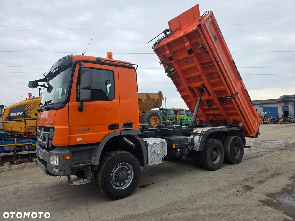 Mercedes-Benz Actros Mp3 3348 6x6 Bordmatik Podwójny Wzmocniony 60000 kg Zestaw - 18