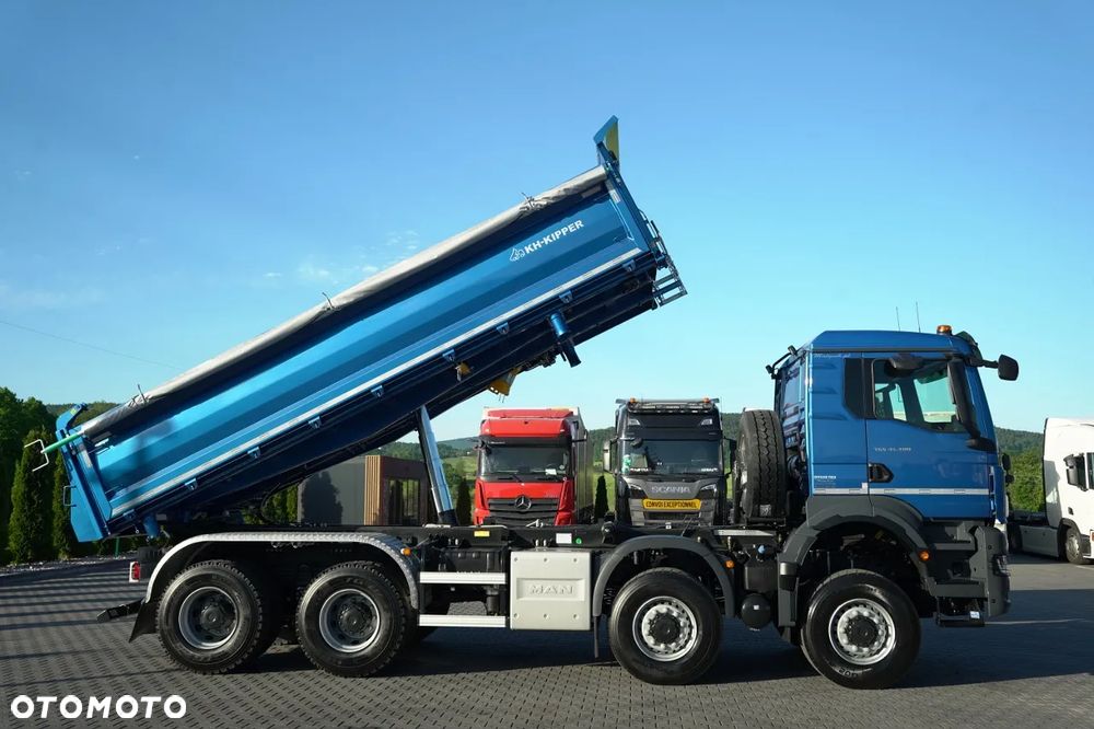 MAN TGS 41.480 / 8X6 / WYWROTKA 3 STRONNA / BORDMATIC / KH KIPPER / AUTOMAT / FABRYCZNIE NOWY / 2026 / - 6