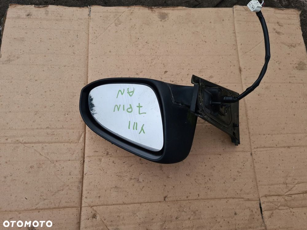 Toyota YARIS III lusterko prawe chrom UK 7pin - 3