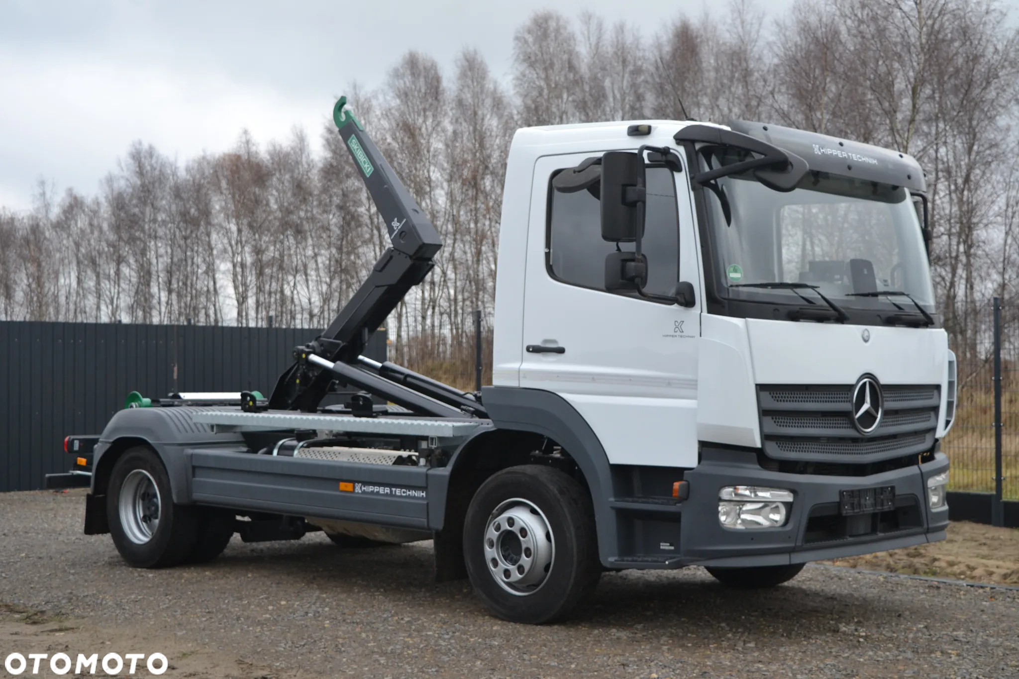 Mercedes-Benz Atego 1224 Nowe urządzenie hakowe SKIBICKI Hakowiec Meiller HYVA Palfinger - 3