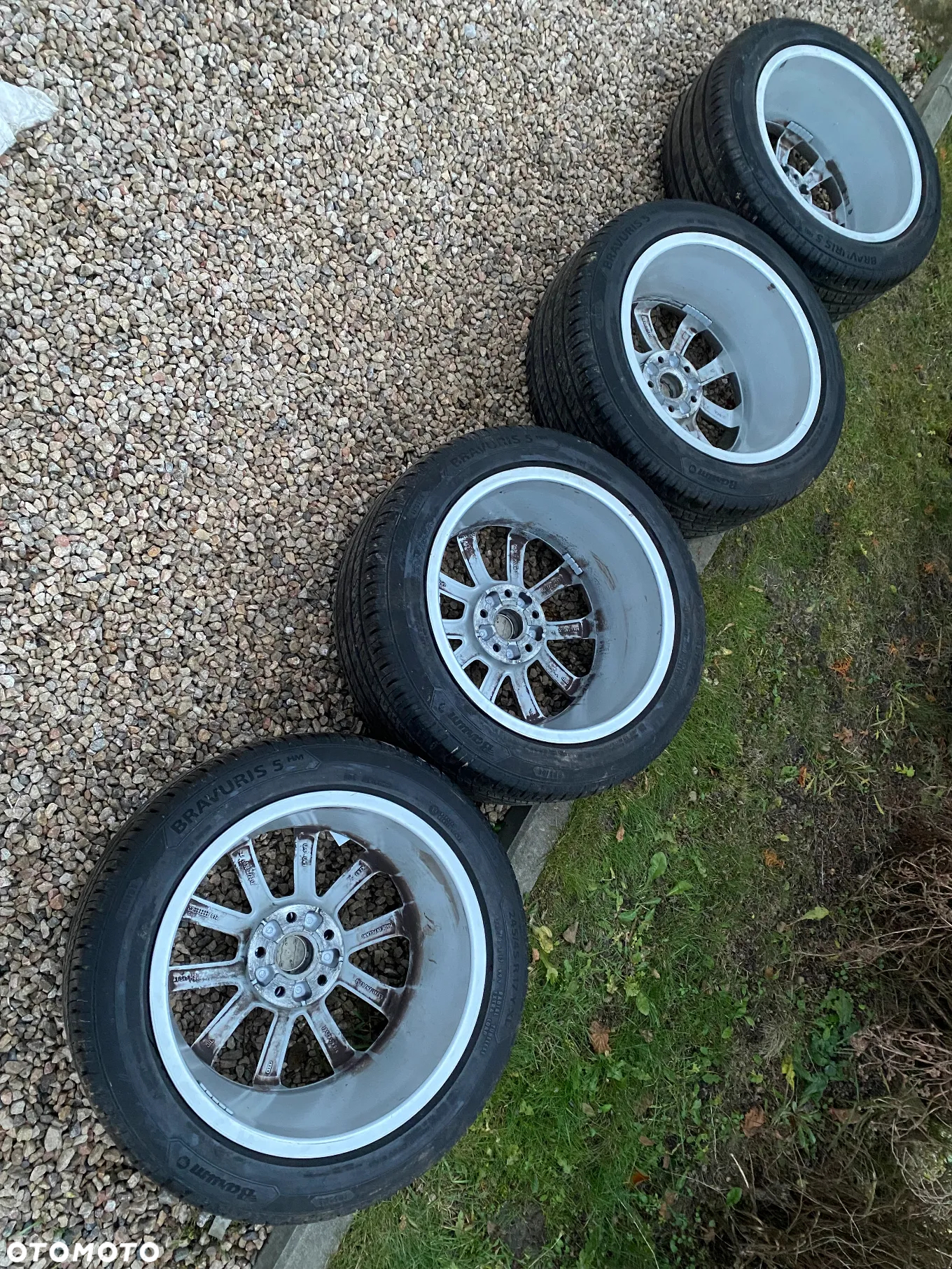 Audi TT Alufelgi z oponami Barum Bravuris 5 245/45/17 5X112 ET50 - 9