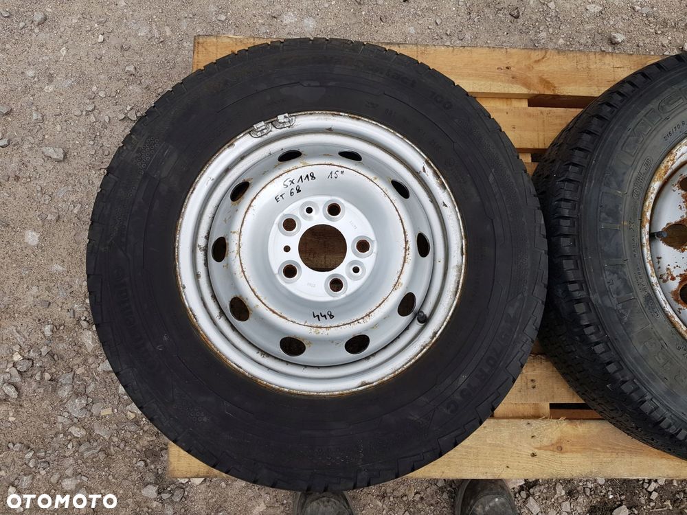 koło zapasowe felga fiat ducato peugeot boxer 6.0j x 15' 5x118 et 68 - 2