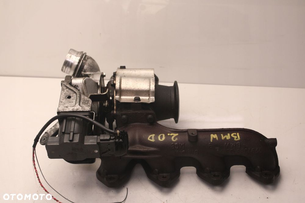 bmw 3 e90 e91 e92 2.0 d turbo turbina turbosprężarka kolektor 4727470 - 1