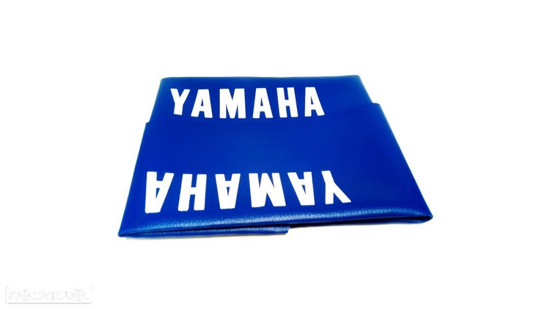 capa do banco em azul yamaha dt 125r / dtr 125 - 1